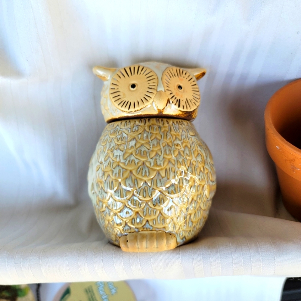 Sweet Hoot Sugar Jar Pottery